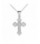 Sterling Eastern Orthodox Pendant Necklace
