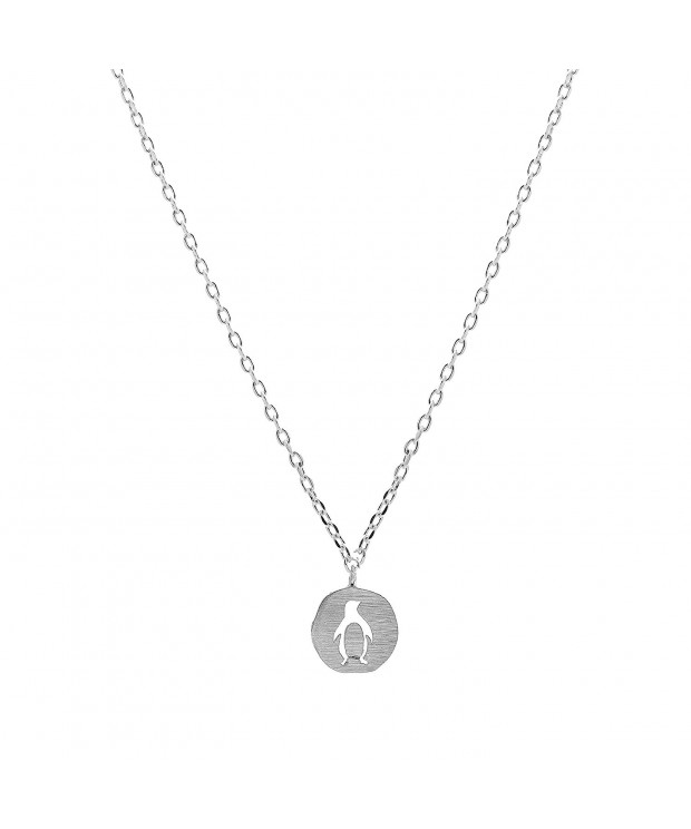 chelseachicNYC Handmade Brushed Penguin Necklace