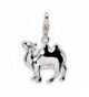 Sterling Silver Camel Lobster Clasp