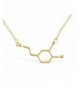 Rosa Vila Dopamine Molecule Necklace