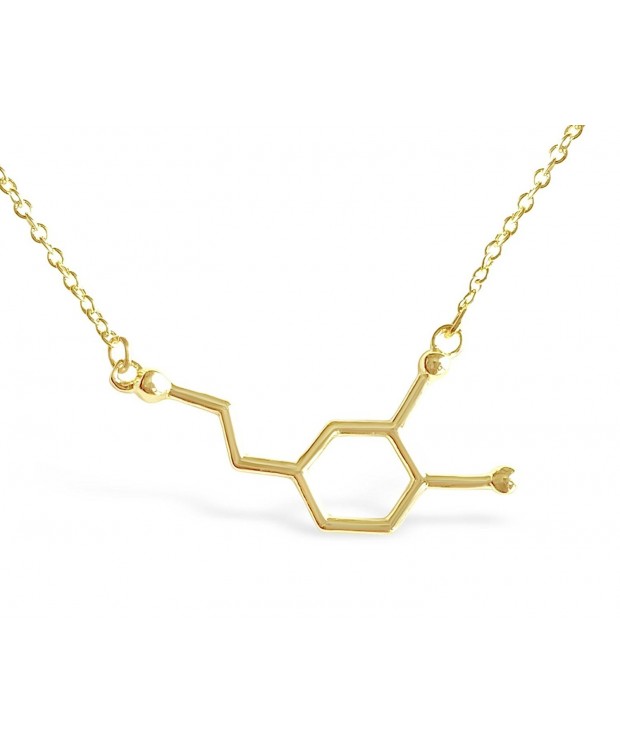 Rosa Vila Dopamine Molecule Necklace