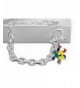 Autism Awareness Colorful Puzzle Bracelet