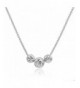 Sterling Silver Diamond Cut Sliding Necklace