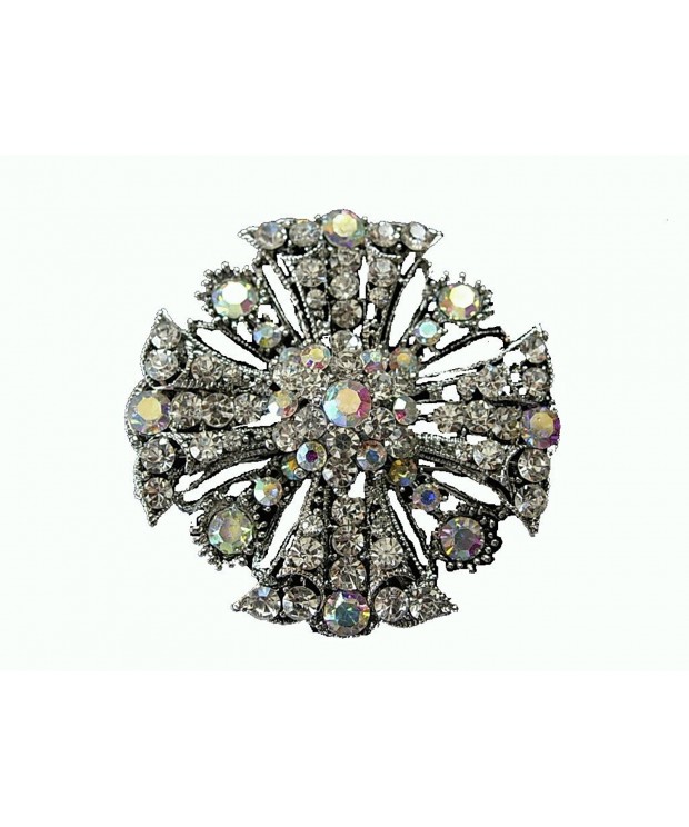 Vintage Style Crystal Brooch Broach