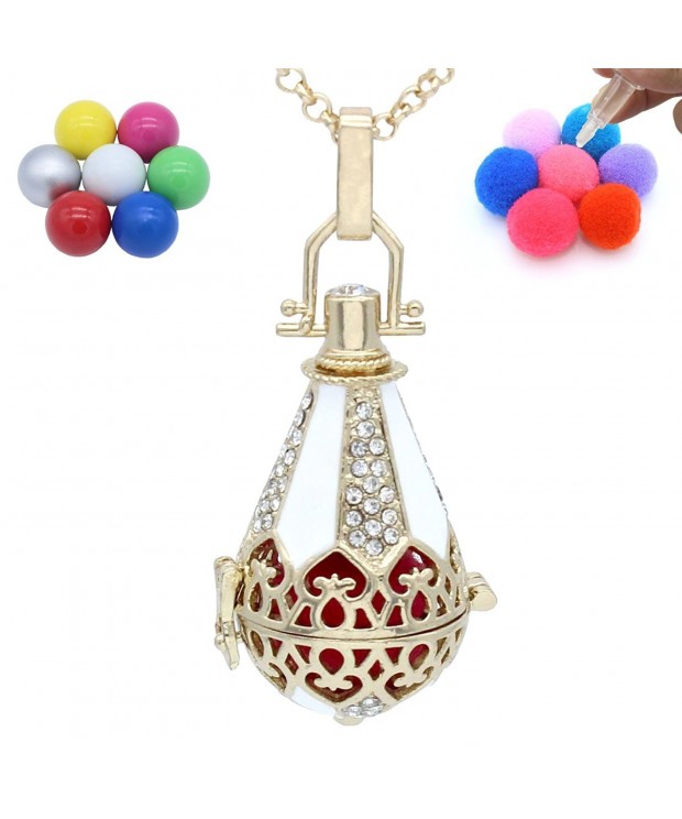 Teardrop Rhinestone Locket Aromatherapy Fragrance