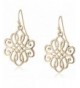 1928 Jewelry Gold Tone Filigree Earrings