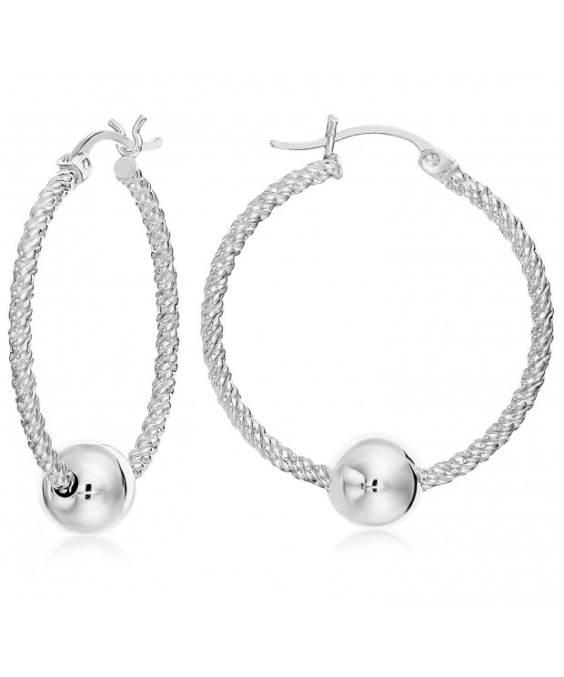 Ocean Twisted Sterling Silver Earrings