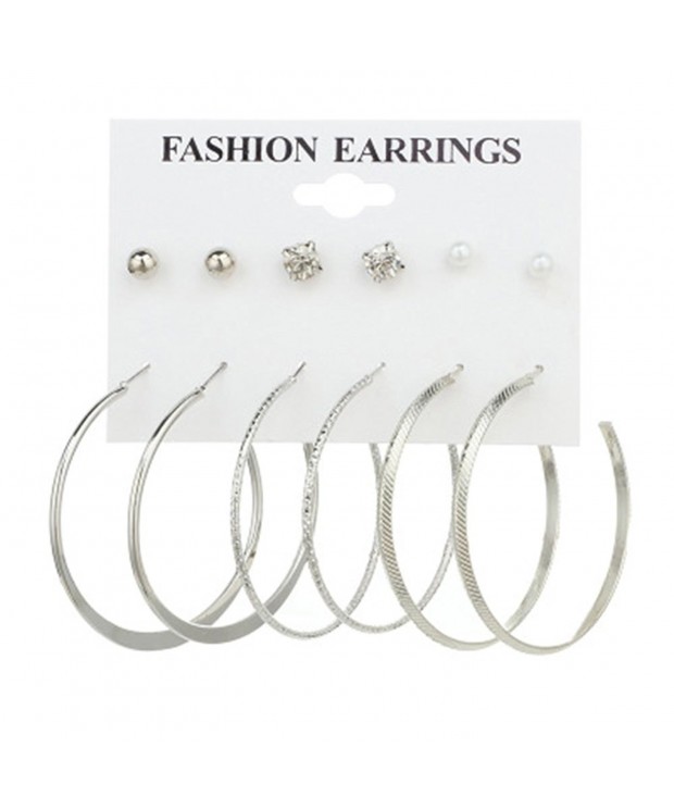 Cyntan Earring Crystal Earrings Silver