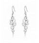 Highly Polished Sterling Filigree Earrings