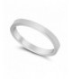 Sterling Silver Nickel Free Edged Wedding