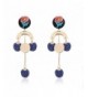 Pipitree Geometric U shaped Statement Earrings