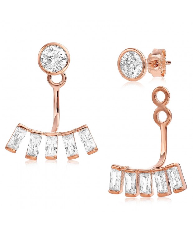 Jacket Plated Sterling Silver Quality Earrings