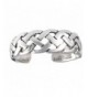 Sterling Silver Celtic Braided Adjustable