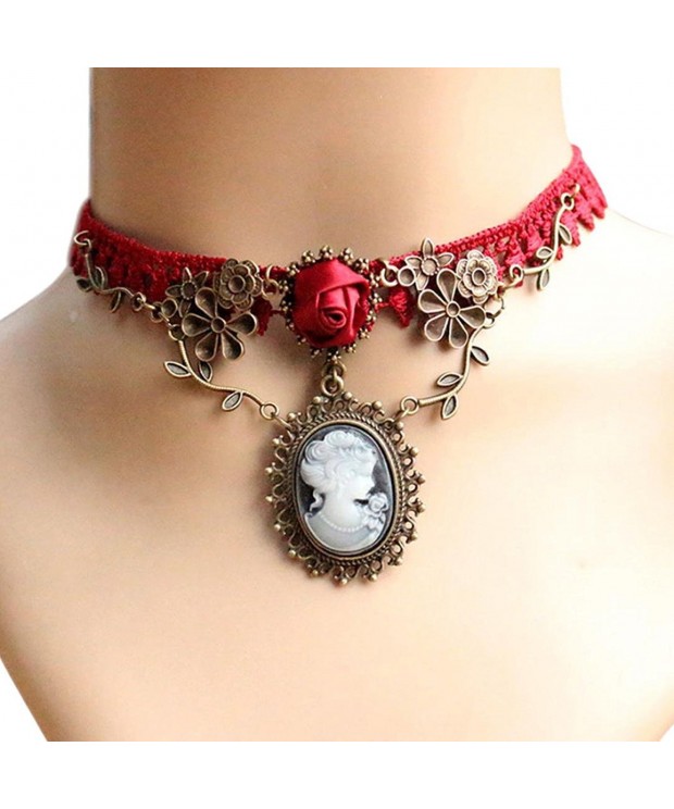 Dreamyth Women Pendant Choker Necklace