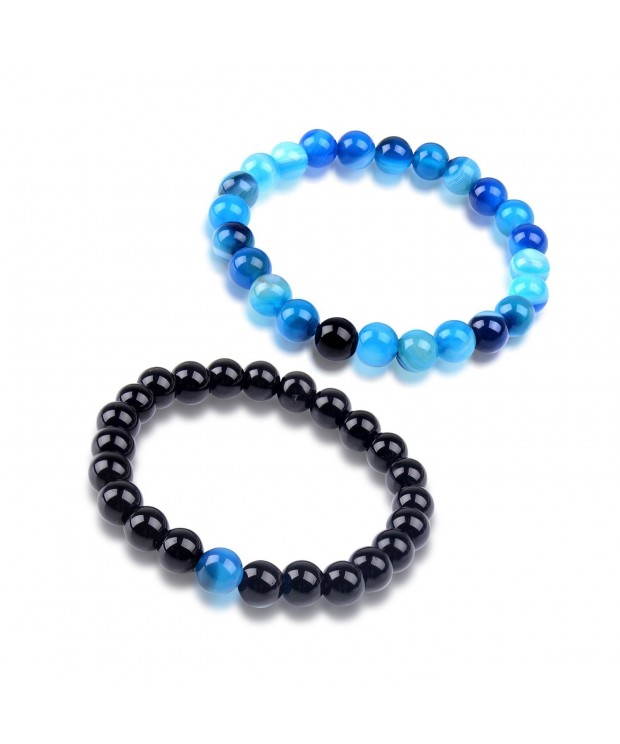 Paxuan Gemstone Distance Bracelets Bracelet