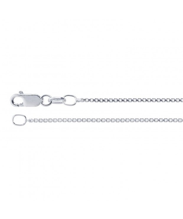 1 2mm Sterling Silver Chain Necklace