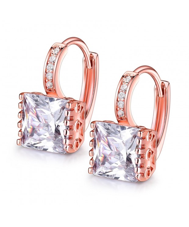 GULICX Fashion Electroplated Princess Earrings