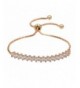 WeimanJewelry Fashion Zironia Adjustable Bracelet