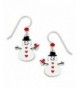 Christmas Earrings Cardinal Sienna Sky