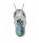 Sterling Silver Abalone Necklace Extender