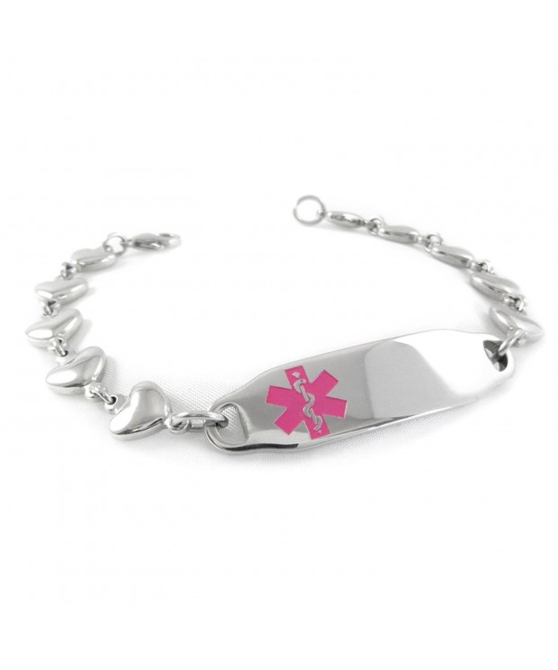 MyIDDr Pre Engraved Customized Diabetic Bracelet