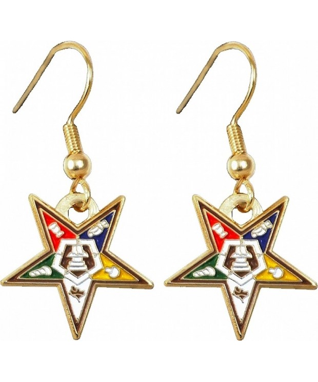 Eastern Symbol Cut Out Ladies Earrings