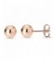 Solid Sterling Silver Polished Earrings