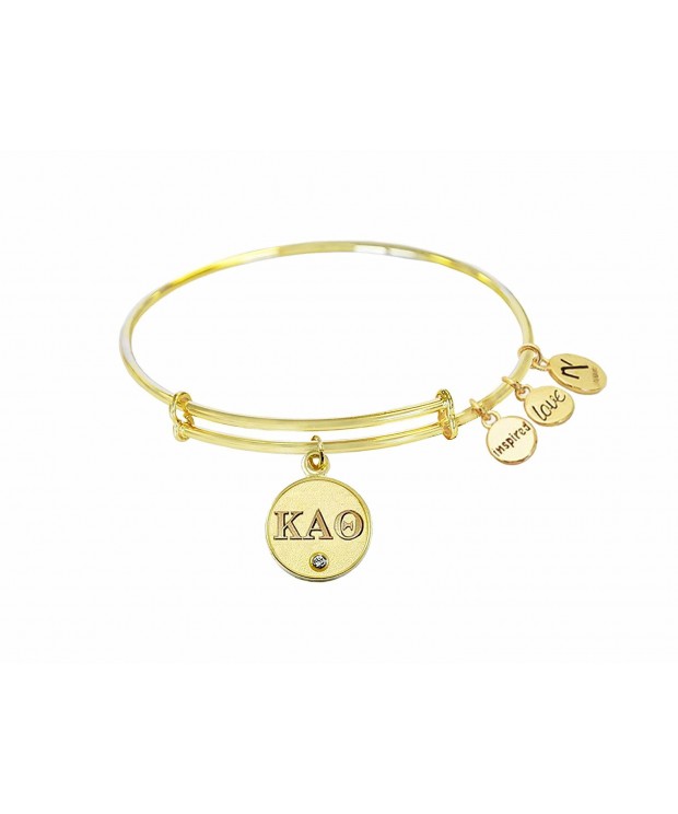 Kappa Alpha Inspired Bangle Bracelets