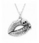 Controse Silver Toned Stainless Poisonous Necklace