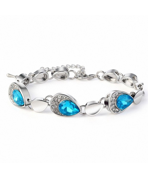 Eternal Crystal Rhinestone Bracelets Earrings