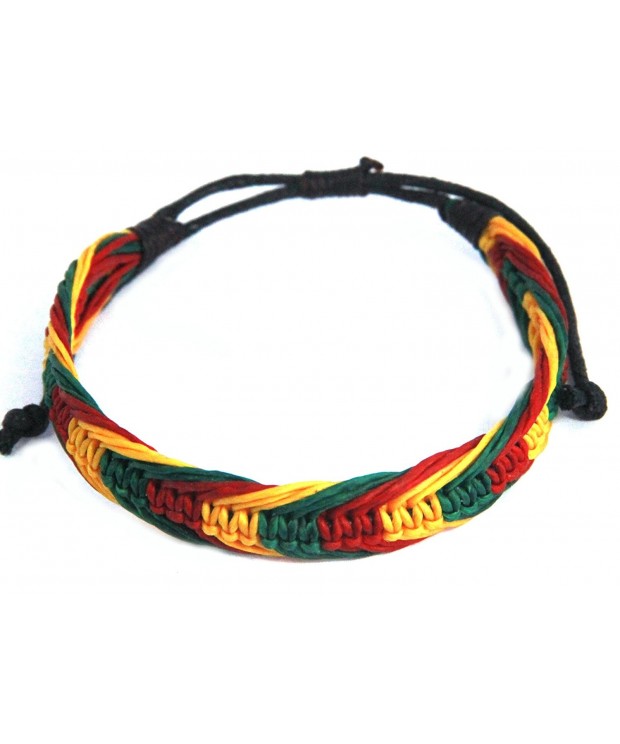 Bracelet Cotton Handmade Reggae Jewelry