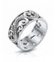 Sterling Silver Antique Filigree Scroll