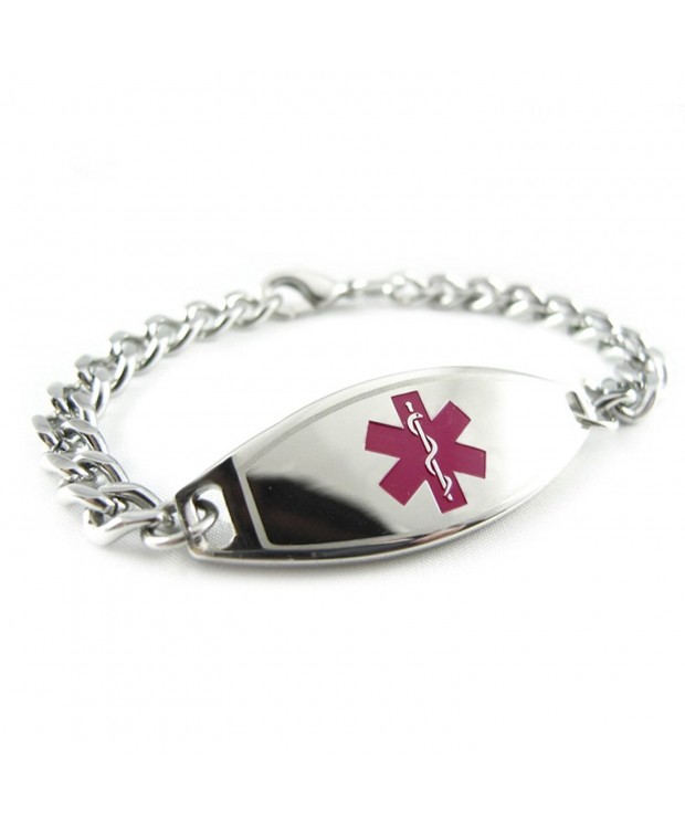 MyIDDr Pre Engraved Customized Hypoglycemia Bracelet