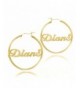 Ouslier Personalized Sterling Silver Earrings