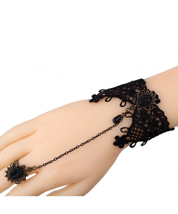 YAZILIND Black Bracelets Lolita Jewelry