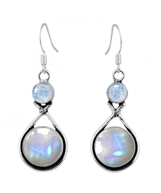 15 00ctw Moonstone Silver Sterling Jewelry