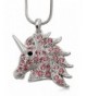 Magical Crystal Unicorn Pendant Necklace