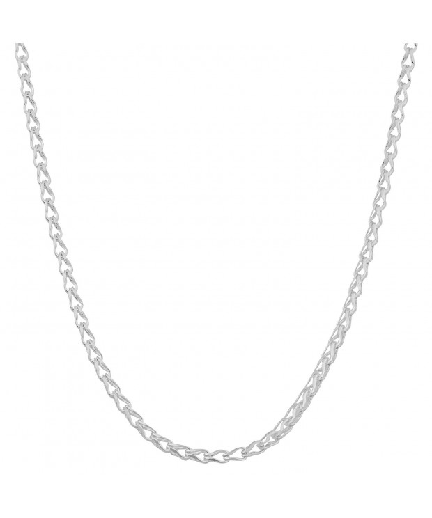 Sterling Silver Cage Link Chain