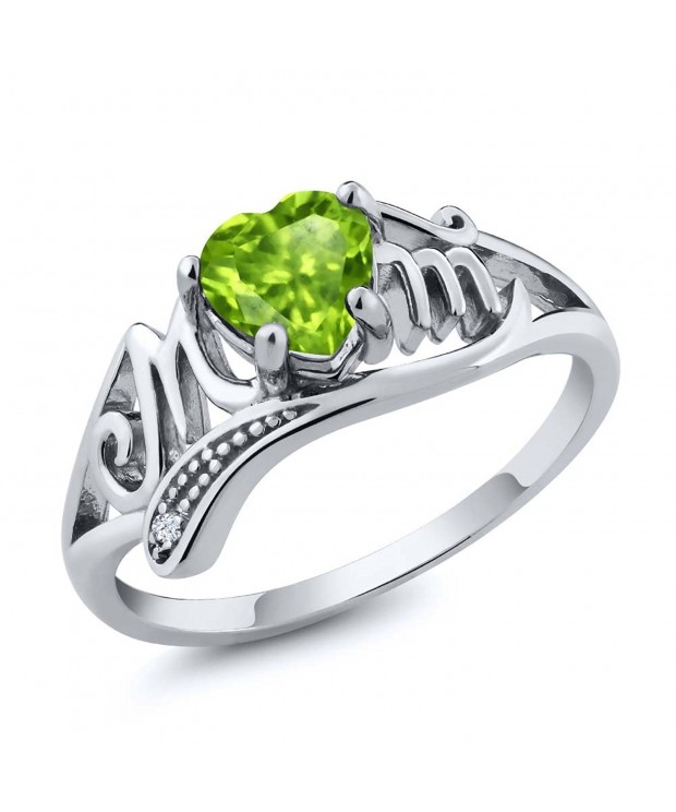 Mothers Peridot Sterling Silver Available