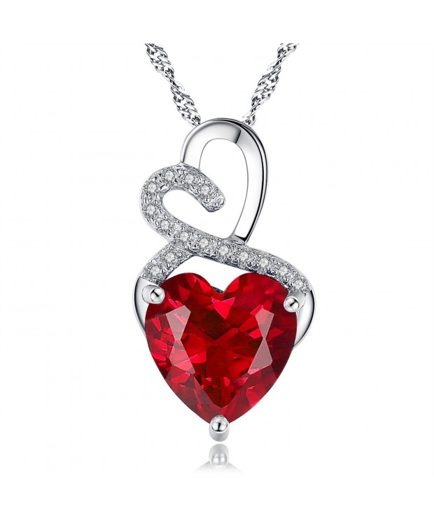 Mabella Simulated Necklace Sterling Valentines