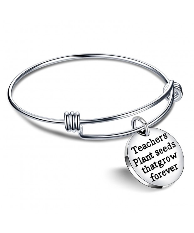 Teacher Expandable Teachers forever Bracelet