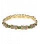 Simulated Peridot Magnetic Therapy Bracelet