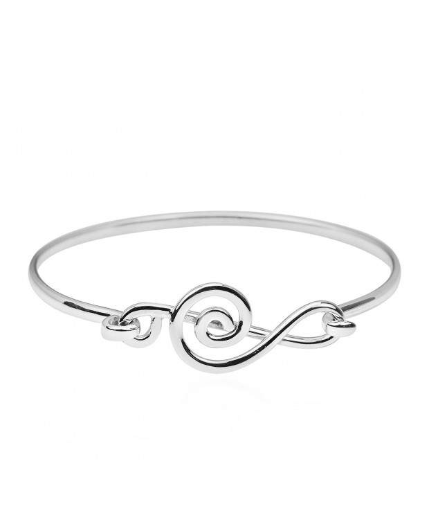 Musical Melody Treble Sterling Bracelet