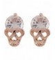 DaisyJewel Halloween White Crystal Earrings