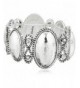 Napier Classics Silver Tone Crystal Bracelet