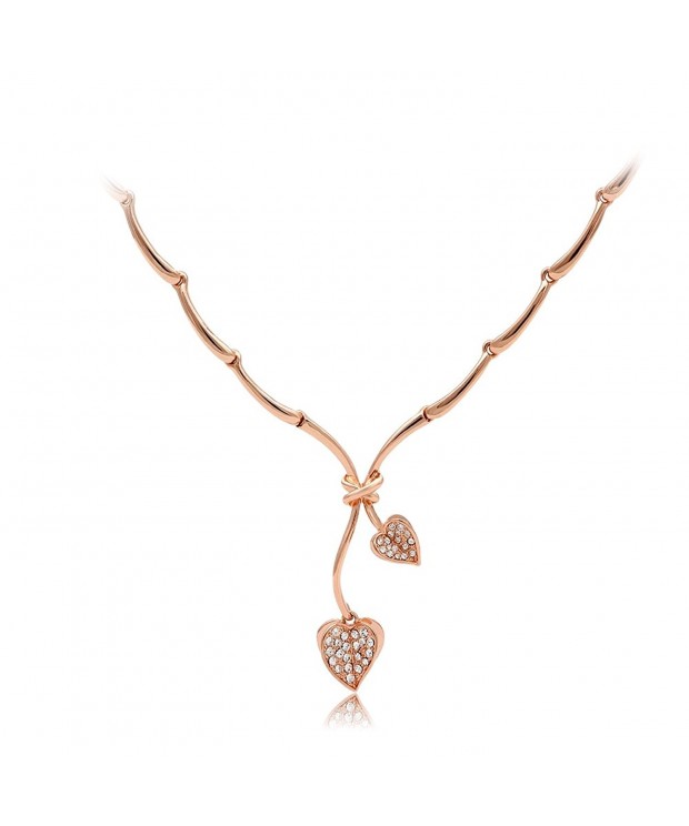 Kemstone Crystal Necklace Heart Pendant