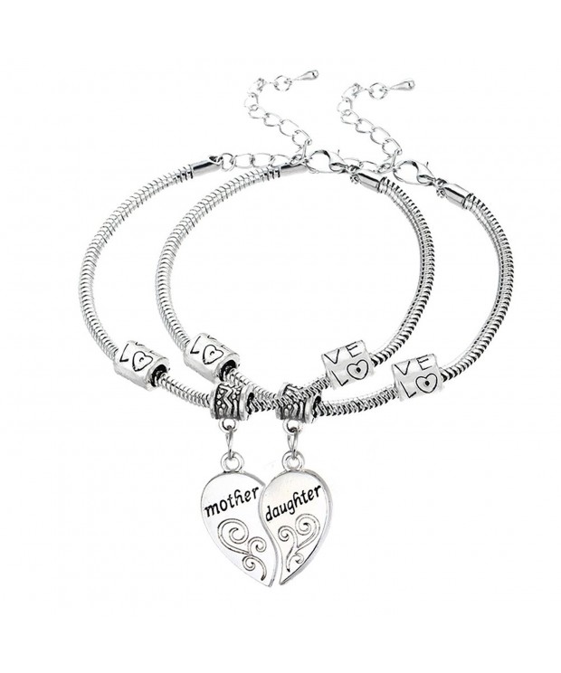 Mother Daughter Bracelet Charms Jewelry