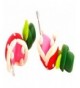 RoseSummer Handcraft Polymer Piranha Earrings