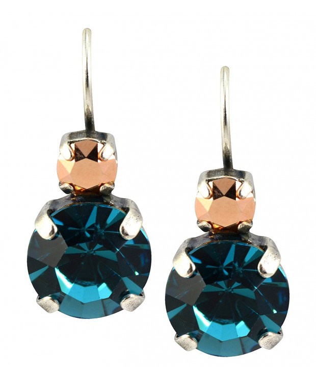 Mariana Silver Plated Crystal Earrings