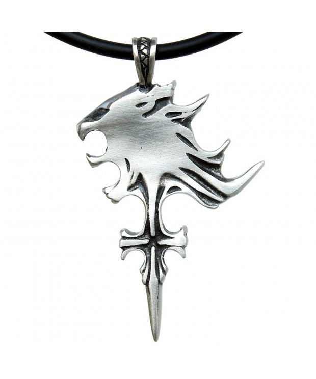 Squall Leonhart FF8 Final Fantasy 8 pewter Pendant Necklace - C1180UQALI8